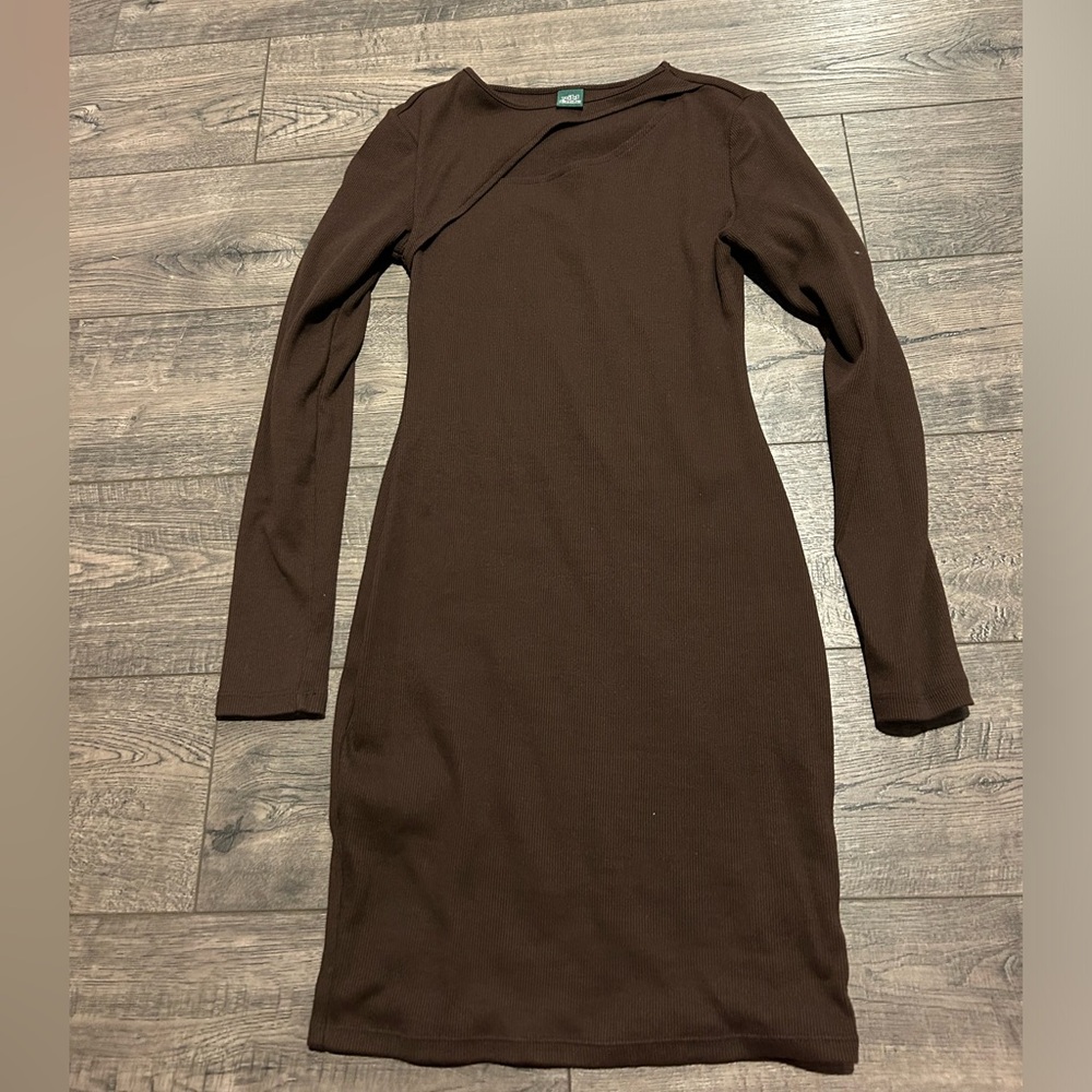 Brown, XXS dress from wild fable